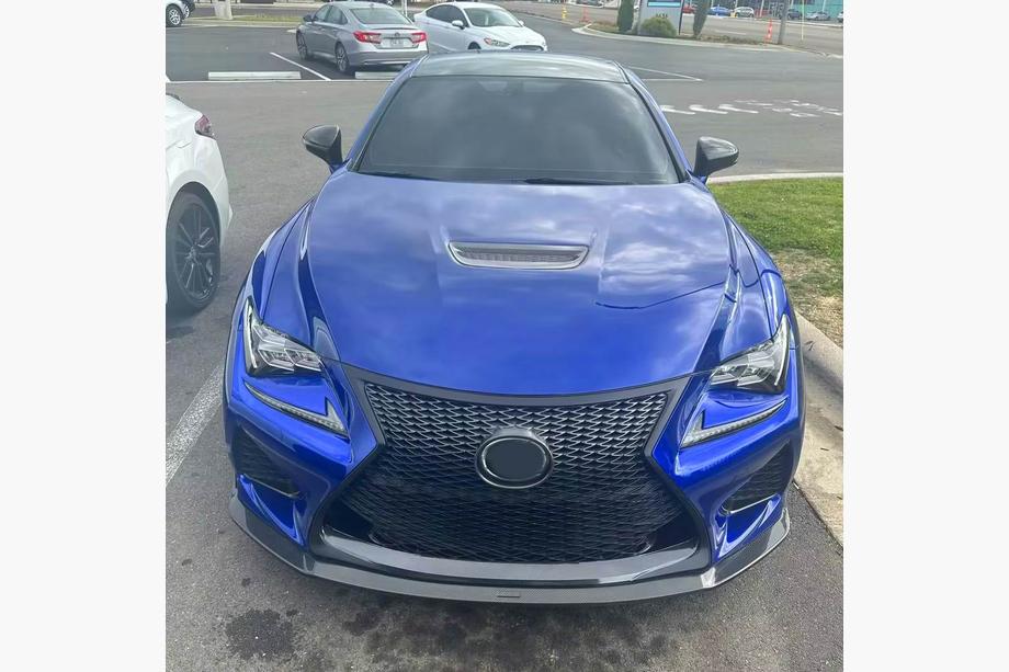 Lexus RC 200t 2014- Alerón delantero Lip (para RC F 2014-2018, Carbono) Foto 5