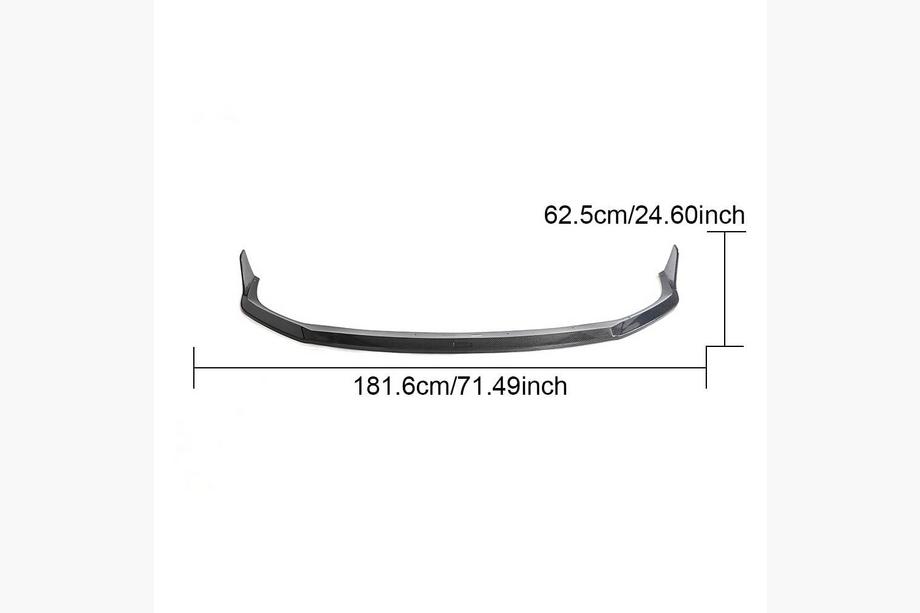 Lexus RC 200t 2014- Alerón delantero Lip (para RC F 2014-2018, Carbono) Foto 11