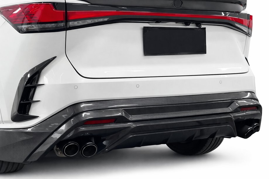 Lexus RX 2022- Cubierta de parachoques trasero de carbono Image