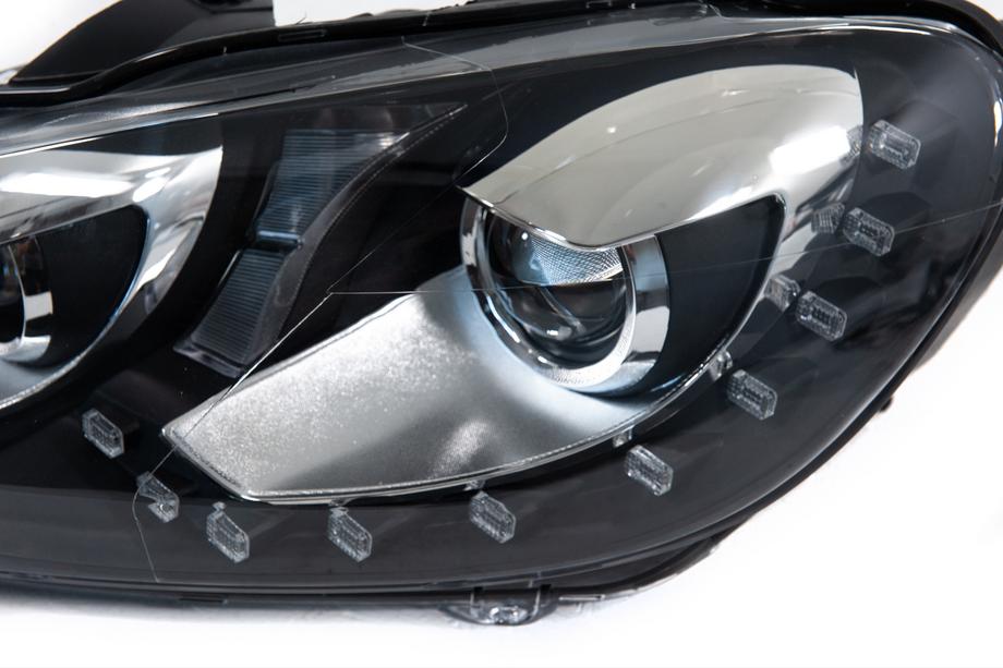 Volkswagen Golf 6 2008-2014 Faros delanteros LED con luz diurna (2 uds) Foto 12