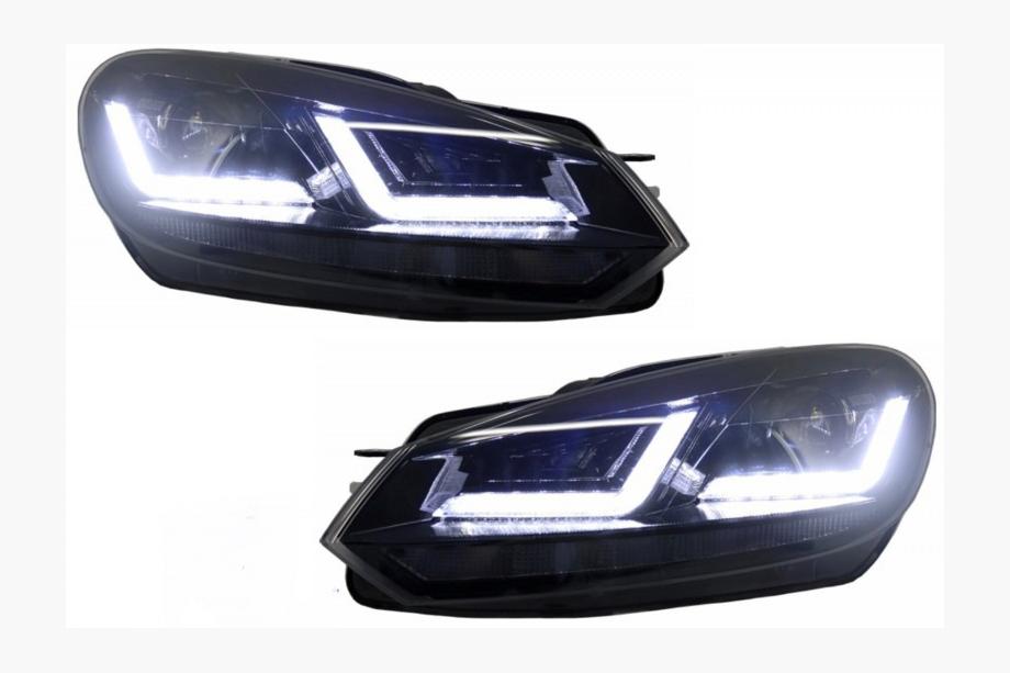 Volkswagen Golf 6 2008-2014 Faros delanteros Golf 7 Style Silver (2 uds) Image
