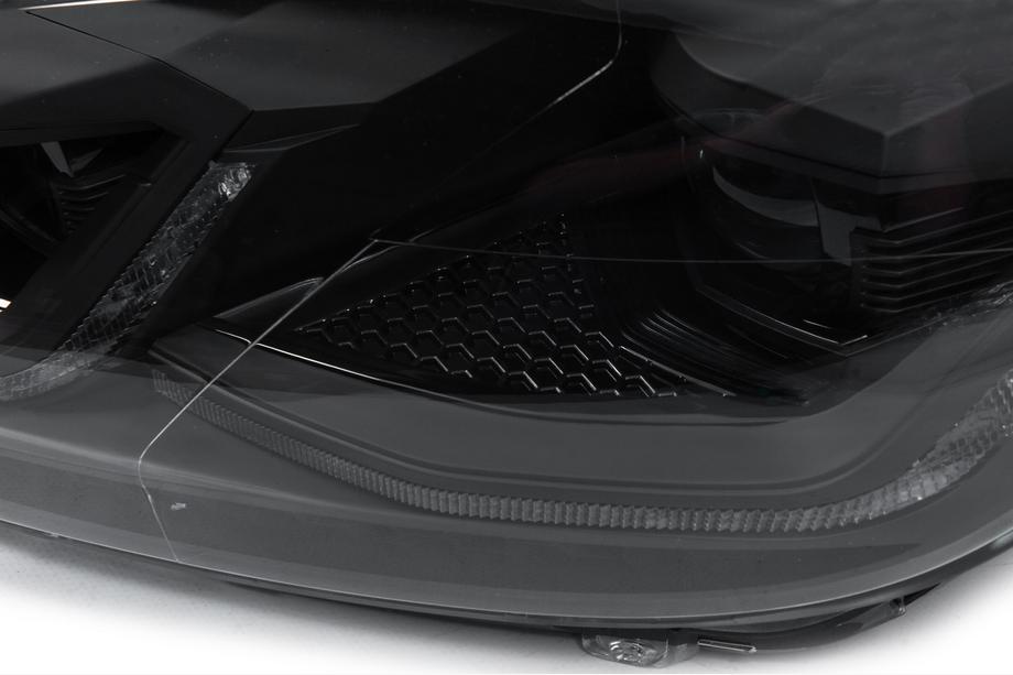 Volkswagen Golf 6 2008-2014 Faros delanteros Golf 7 Style Black (sin centralitas, 2 uds.) Foto 5