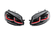 Volkswagen Golf 7/E-Golf 2012-2020 Faros delanteros Red (2012-2017, 2 uds) foto 1