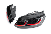 Volkswagen Golf 7/E-Golf 2012-2020 Faros delanteros Red (2012-2017, 2 uds) foto 2