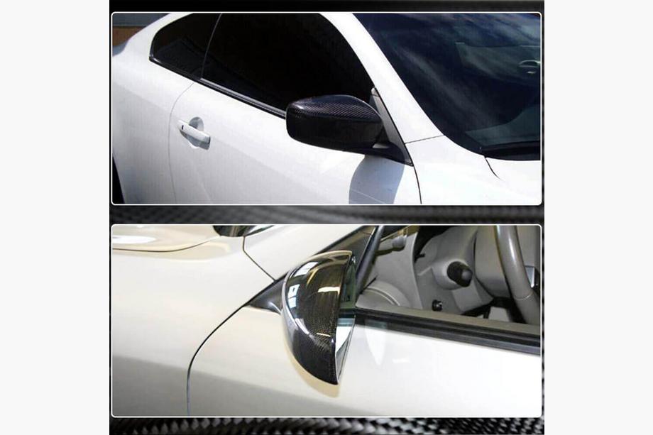 Infiniti G25/G35/37 (V36/CV36) 2006-2015 Cubiertas de Espejos de Carbono Foto 4