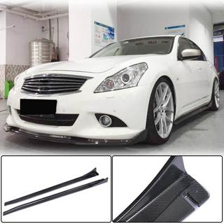 Faldones Laterales (para G37 SD 2009-2013, Carbono) Infiniti G25/G35/37 (V36/CV36) 2006-2015 foto 1
