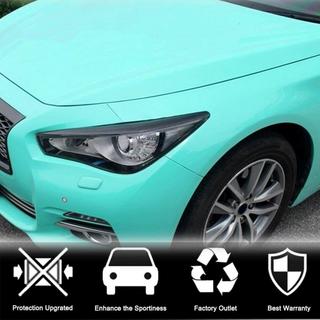 Pestañas para faros (para Q50 2014-2017, Carbono) Infiniti Q50/Q60 2013-2024 foto 2
