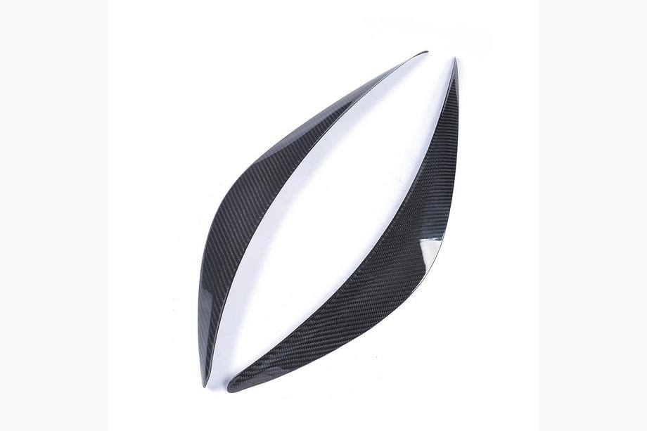 Infiniti Q50/Q60 2013-2024 Pestañas para faros (para Q50 2014-2017, Carbono) Foto 6