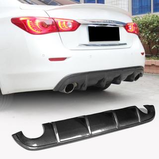 Difusor Trasero de Parachoques V1 para Q50 Base/Sport 2014-2017, Carbono Infiniti Q50/Q60 2013-2024 foto 1