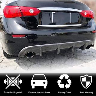 Difusor Trasero de Parachoques V1 para Q50 Base/Sport 2014-2017, Carbono Infiniti Q50/Q60 2013-2024 foto 2