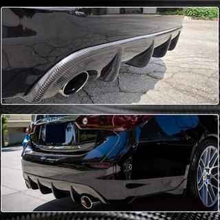 Difusor Trasero de Parachoques V1 para Q50 Base/Sport 2014-2017, Carbono Infiniti Q50/Q60 2013-2024 foto 4