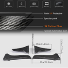 Infiniti Q50/Q60 2013-2024 Guardabarros (para Q50 Base/Sport 2014-2017, Carbono) foto 5