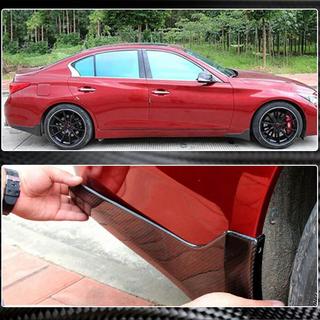 Guardabarros (para Q50 Base/Sport 2014-2017, Carbono) foto 3