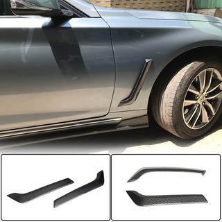 Cubiertas de aletas delanteras de carbono (para Q50 Base/Sport 2014-2020) foto 1