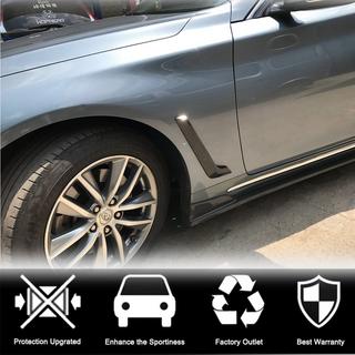 Cubiertas de aletas delanteras de carbono (para Q50 Base/Sport 2014-2020) foto 2