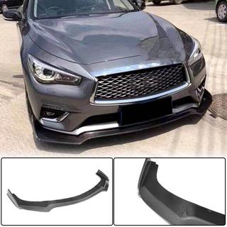 Splitter delantero Lip V1 para Q50 Base 2018-2023 Carbono Infiniti Q50/Q60 2013-2024 foto 2