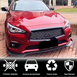 Splitter delantero Lip V1 para Q50 Base 2018-2023 Carbono Infiniti Q50/Q60 2013-2024 foto 3