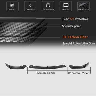 Lip delantero V2 para Q50 Base 2018-2023, Carbono Infiniti Q50/Q60 2013-2024 foto 3