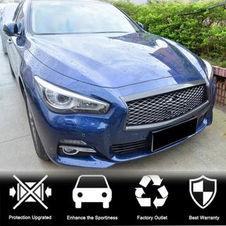 Moldura de parrilla delantera (para Q50 Base/Sport 2014-2017, Carbono) Infiniti Q50/Q60 2013-2024 foto 2