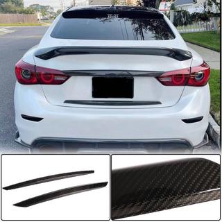 Cubierta de tapa de maletero (para Q50 Base/Sport 2014-2017, Carbono) Infiniti Q50/Q60 2013-2024 foto 1