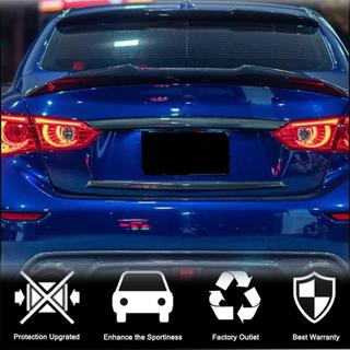 Cubierta de tapa de maletero (para Q50 Base/Sport 2014-2017, Carbono) Infiniti Q50/Q60 2013-2024 foto 2