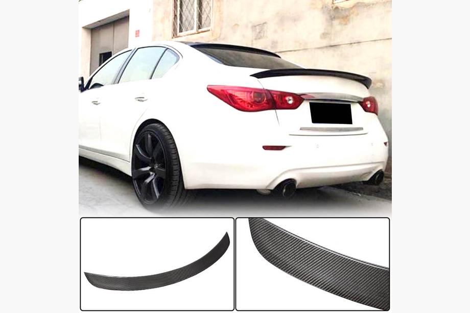 Infiniti Q50/Q60 2013-2024 Alerón V3 (para Q50, Carbono) Image