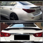 Infiniti Q50/Q60 2013-2024 Alerón V4 (para Q50, Carbono) foto 4