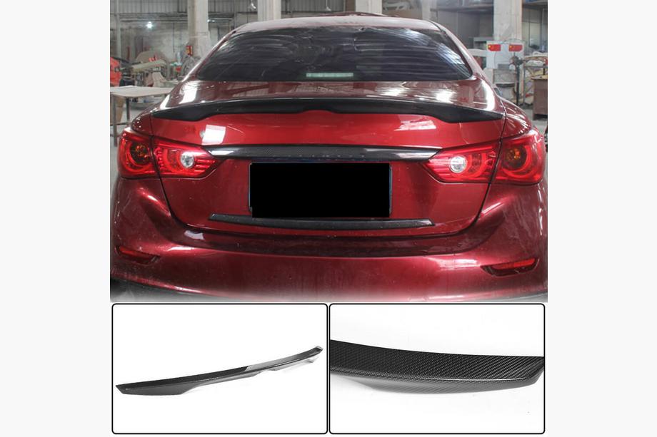 Infiniti Q50/Q60 2013-2024 Alerón V4 (para Q50, Carbono) Image