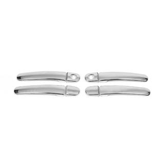 Cubiertas Cromadas para Manijas de Puerta (4 uds, Acero Inoxidable) Seat MII 2011-2019 foto 2