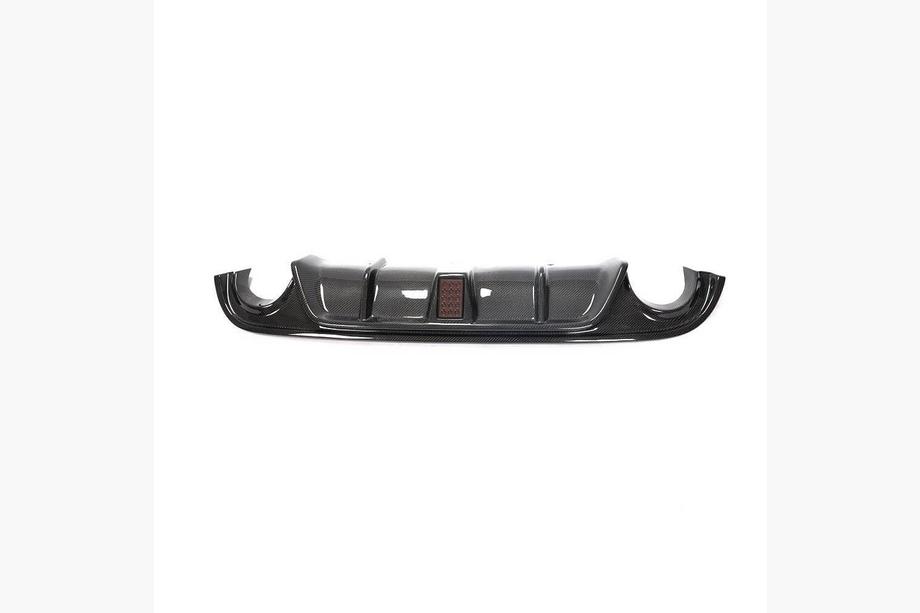 Infiniti Q50/Q60 2013-2024 Difusor Trasero de Parachoques V4 (para Q50 Base/Sport 2014-2017, Carbono) Foto 5
