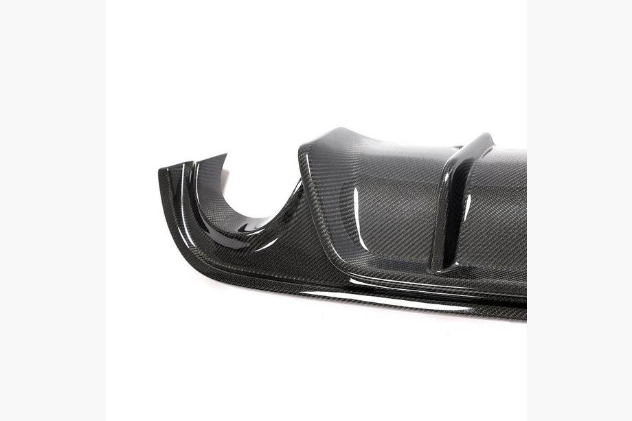 Infiniti Q50/Q60 2013-2024 Difusor Trasero de Parachoques V4 (para Q50 Base/Sport 2014-2017, Carbono) Foto 7