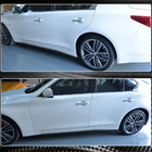 Infiniti Q50/Q60 2013-2024 Faldones Laterales V2 (para Q50, Carbono) foto 3