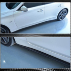 Infiniti Q50/Q60 2013-2024 Faldones Laterales V2 (para Q50, Carbono) foto 4