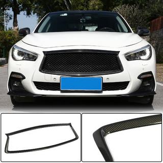 Marco de parrilla delantera (para Q50 2018-2022, Carbono) Infiniti Q50/Q60 2013-2024 foto 2