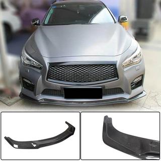 Labio Delantero V1 para Q50 Sport 2014-2017 Carbono Infiniti Q50/Q60 2013-2024 foto 1