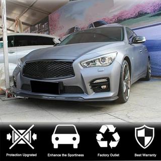 Labio Delantero V1 para Q50 Sport 2014-2017 Carbono Infiniti Q50/Q60 2013-2024 foto 2