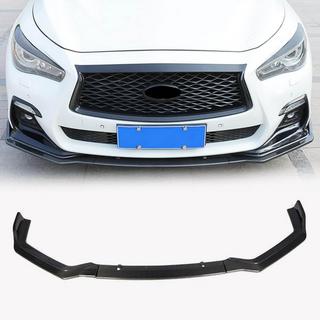 Labio delantero V1 para Q50 Sport 2018-2022, Carbono Infiniti Q50/Q60 2013-2024 foto 1