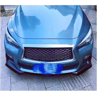 Labio delantero V1 para Q50 Sport 2018-2022, Carbono Infiniti Q50/Q60 2013-2024 foto 3