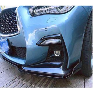 Labio delantero V1 para Q50 Sport 2018-2022, Carbono Infiniti Q50/Q60 2013-2024 foto 4
