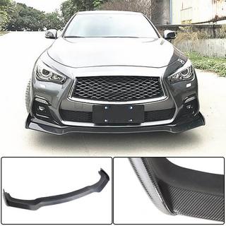 Labio Delantero V2 para Q50 Sport 2018-2022 Carbono Infiniti Q50/Q60 2013-2024 foto 2
