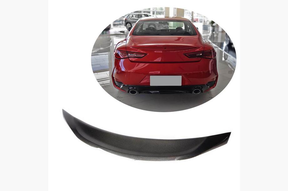 Infiniti Q50/Q60 2013-2024 Alerón V3 (para Q60 2016-2022, Carbono) Foto 1