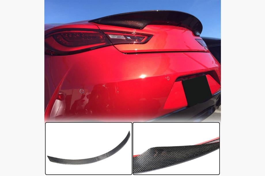 Infiniti Q50/Q60 2013-2024 Alerón V4 (para Q60 2016-2022, Carbono) Image