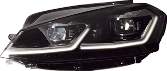Volkswagen Golf 7/E-Golf 2012-2020 Faros delanteros Silver FullLed (2017-2020, 2 uds) foto 1