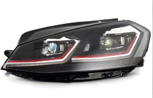 Volkswagen Golf 7/E-Golf 2012-2020 Faros delanteros Red FullLed (2017-2020, 2 uds) foto 1