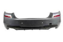 BMW 5 Series F10/F11 2010–2016 Paragolpes trasero con difusor M-Performance (para F10, para doble escape doble a ambos lados) foto 1