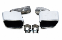 BMW X5 F15 2013-2018 Colas de escape M-Performance Silver foto 1