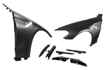 BMW Serie 5 G30/G31 2017–2023 Aletas (estilo M5 F90, 2 uds) foto 2