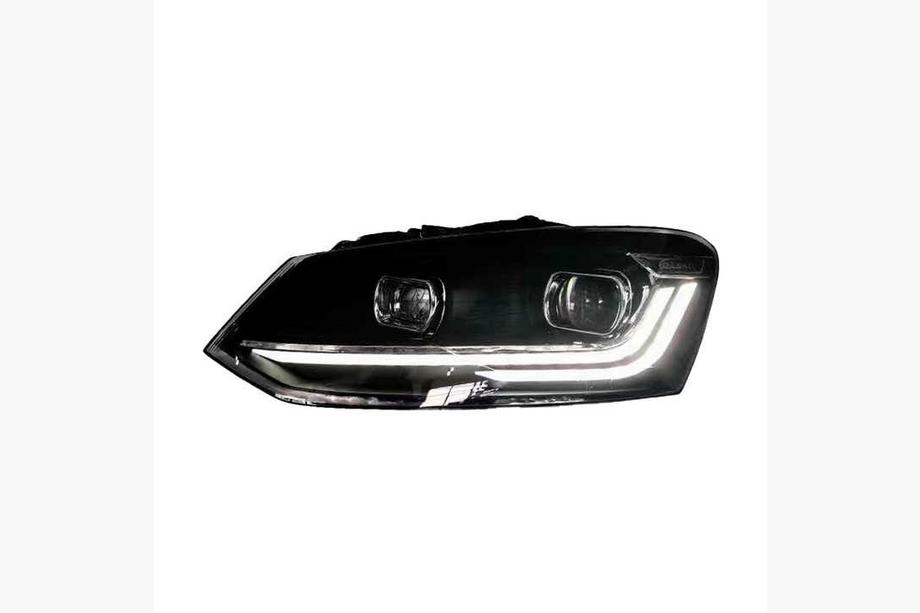 Volkswagen Polo 2010-2017 Faros Delanteros Silver (2 uds) Image