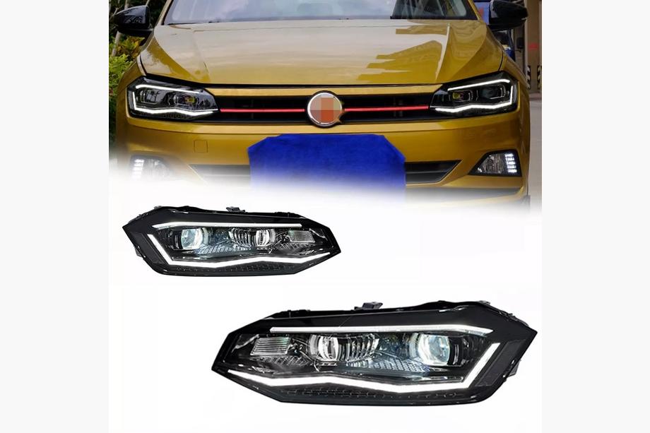 Volkswagen Polo 2017- Faros Delanteros FullLed Silver (2 uds) Image