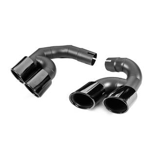 Colas de escape V3 Black estilo X5M F95 foto 3